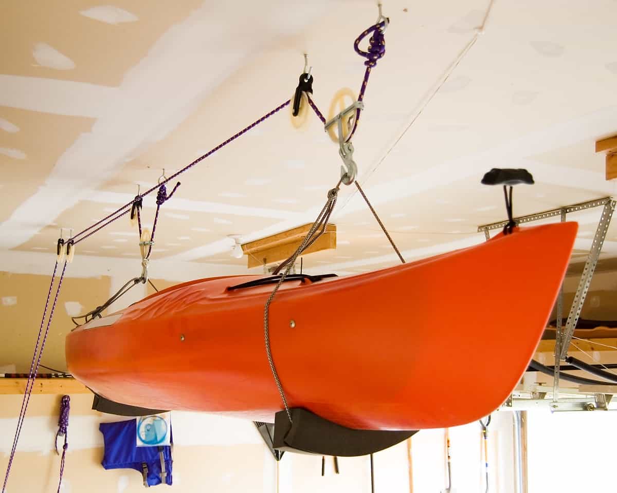 How To Set Up A Pulley System To Lift A Kayak