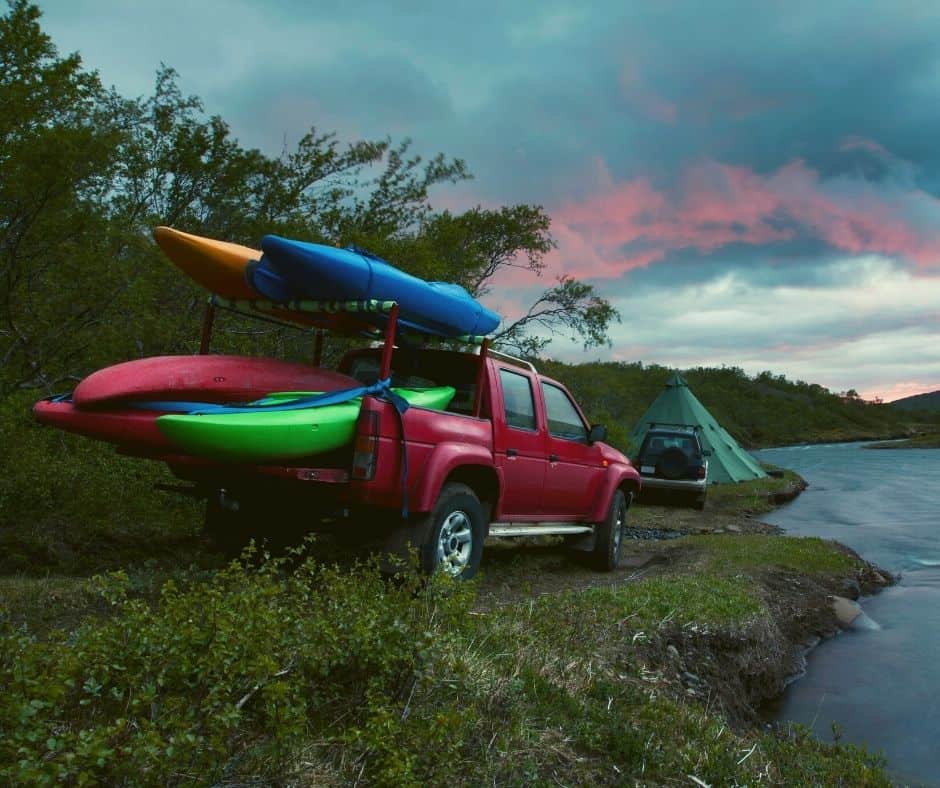 How To Secure Kayaks In Truck Bed?
