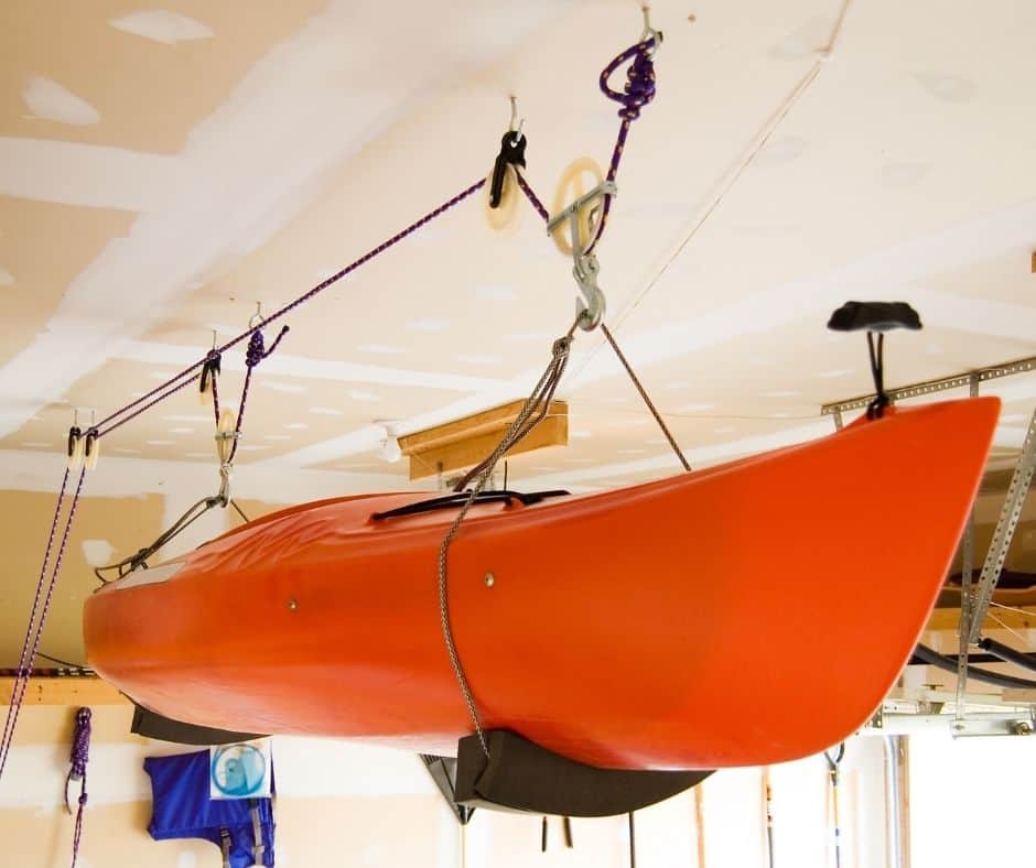 How Do You Hang A Kayak In The Garage??